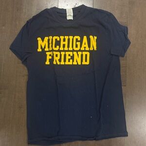 UMich Michigan Friend t shirt